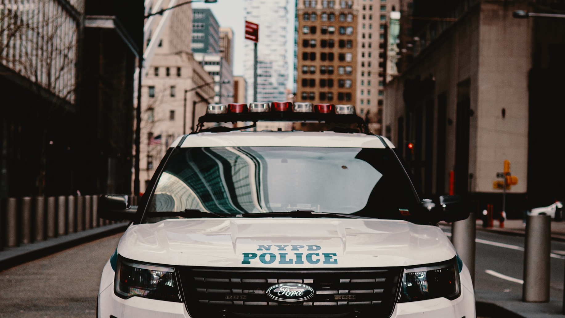 NYPD Car in city